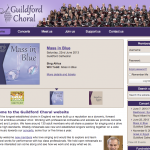 Guildford Choral Society website