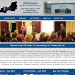 PEN Exeter website